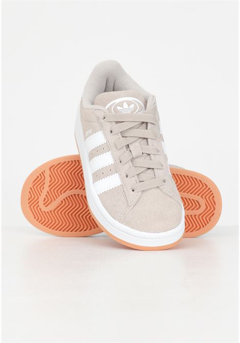 Beige sneakers for boys and girls Campus 00s ADIDAS ORIGINALS | JI4462.